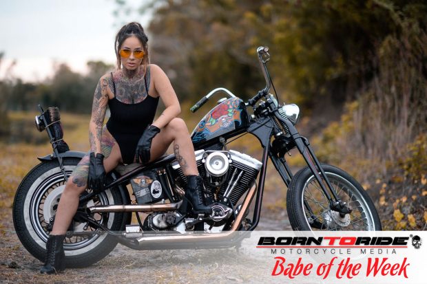 Born To Ride Biker Babe of the Week Velvet Queen