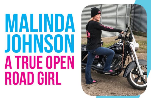 MALINDA JOHNSON A TRUE OPEN ROAD GIRL