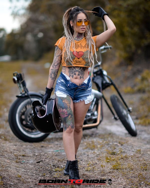 Born To Ride Biker Babe of the Week Velvet Queen | Born To Ride ...