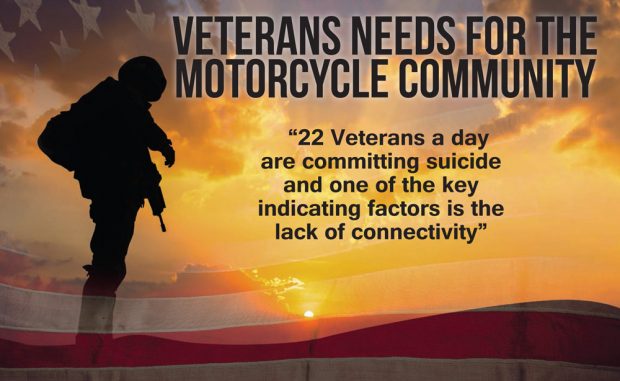 Veterans needs for the Motorcycle Community