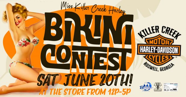 Miss Killer Creek Harley Bikini Contest