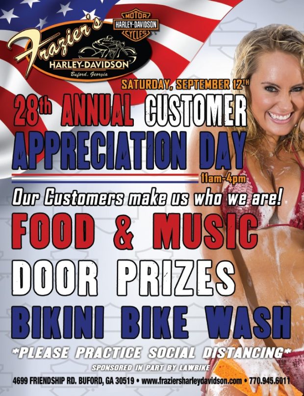 28th Annual Customer Appreciation Day at Frazier’s Harley-Davidson