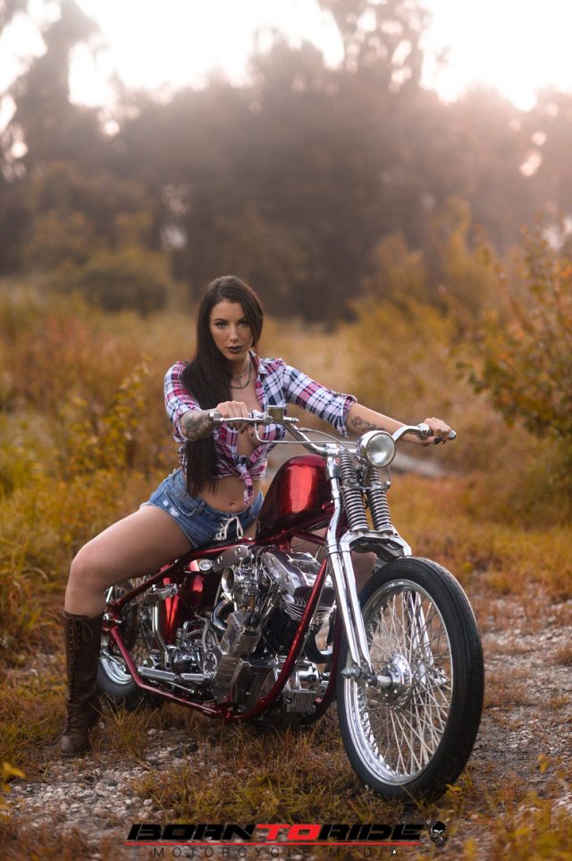 Born To Ride Babe Of The Week—brittany 77 Born To Ride Motorcycle 5124