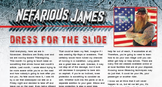 Dress for the Slide – Nefarious James