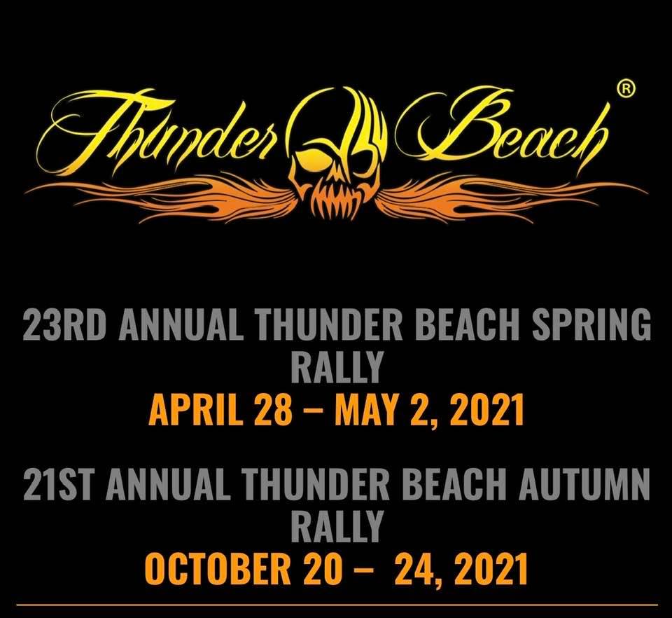 Thunder Beach Spring Rally 2021 Born To Ride Motorcycle Magazine