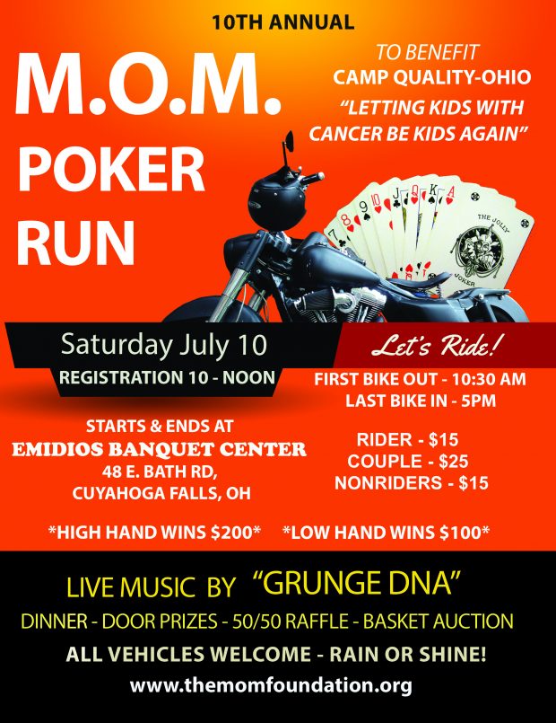 10th Annual MOM Chairty Poker Run