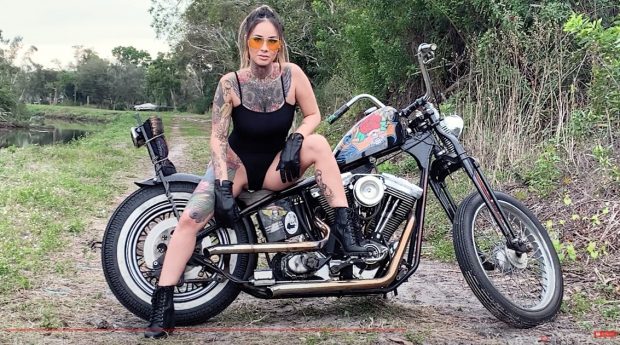 Velvet Queen’s Photo Shoot For Born To Ride Biker Babes