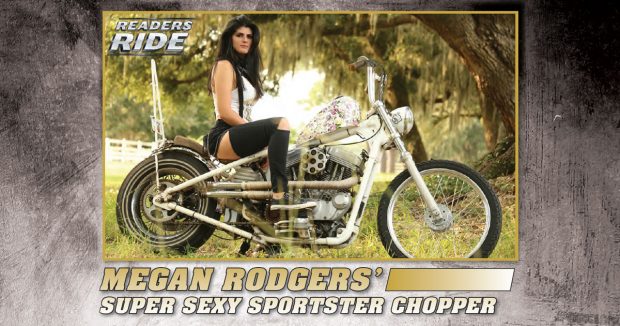 Readers Ride – Megan Rodgers’ Super Sexy Sportster Chopper