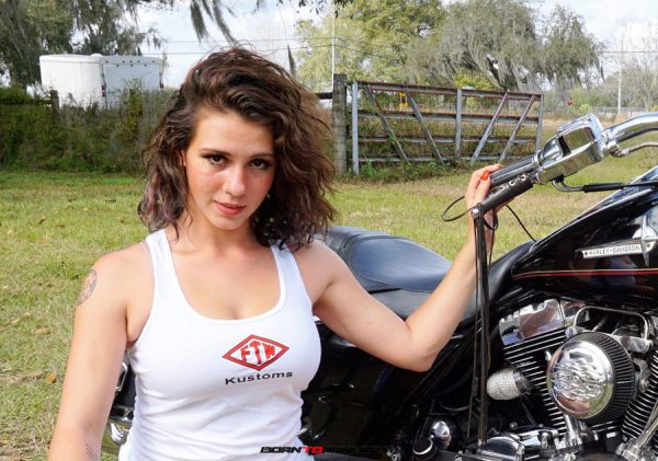 Born To Ride Babe Of The Week Skylar Calico 2 Born To Ride