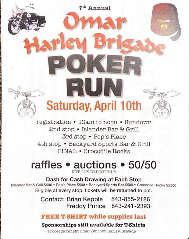 7th Annual Omar Harley Brigade Poker Run