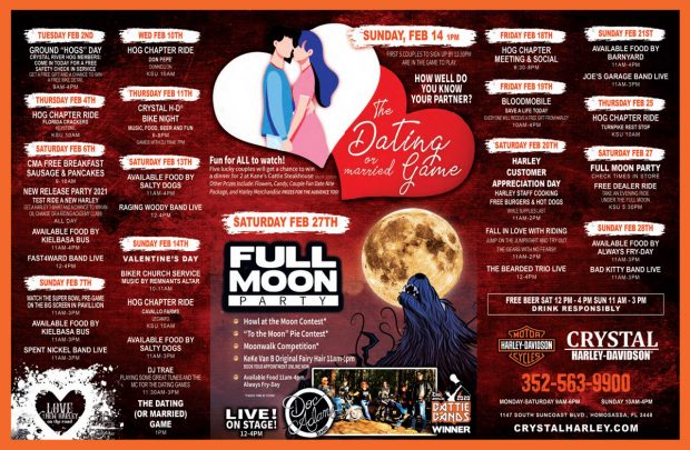 Full Moon Party at Crystal Harley-Davidson