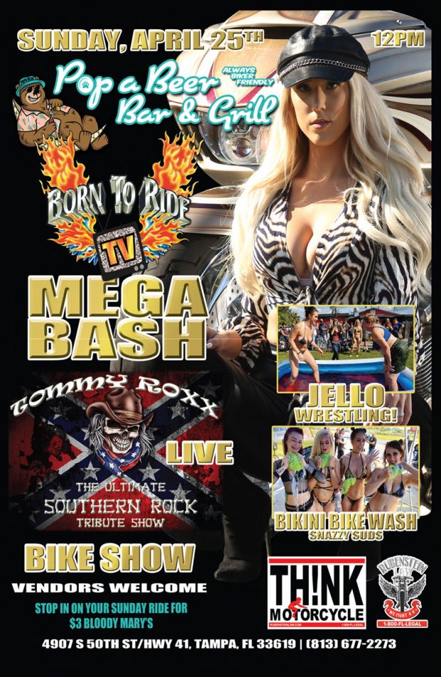 Born To Ride Mega Bash #2 at Pop a Beer Bar & Grill