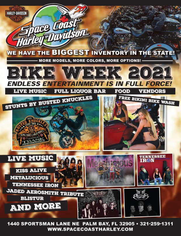 Bike Week 2021 Endless Entertainment at Space Coast Harley-Davidson