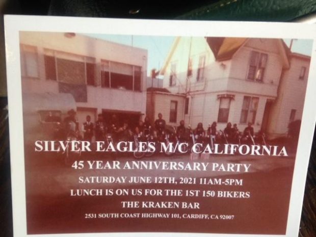 silver eagles mc 45 year annivesary party