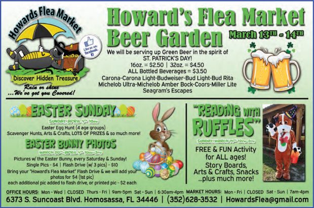 Howard’s Flea Market Beer Garden