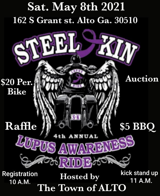 4Th Annual Steel and Skin Lupus Awareness Ride – Awareness Fundraiser