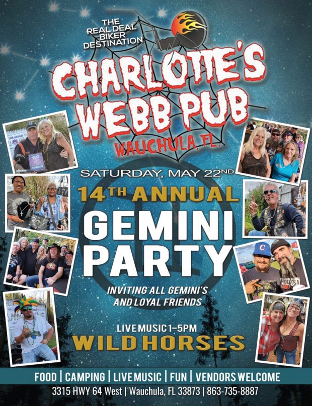 Charlotte’s Webb Pub Gemini Party