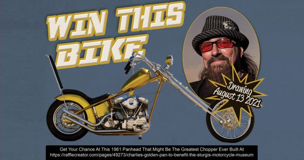 Charlie’s Golden Pan To Benefit The Sturgis Motorcycle Museum