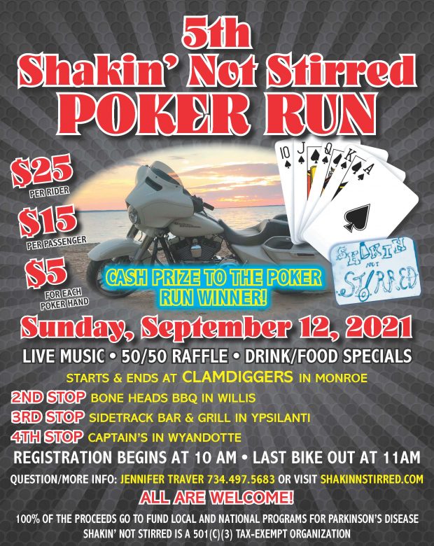 5th Shakin\’ Not Stirred Poker Run