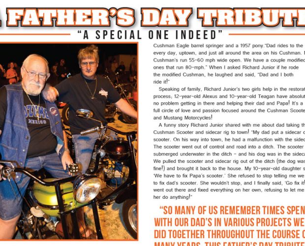 A FATHER’S DAY TRIBUTE – “A SPECIAL ONE INDEED”