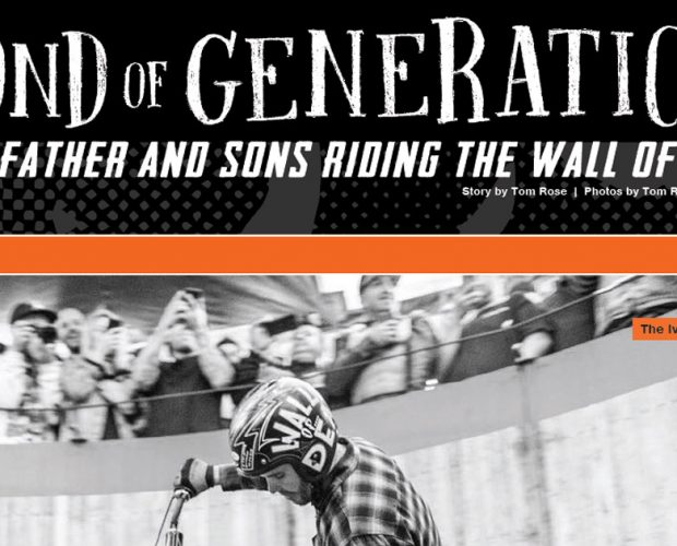 A Bond of Generations – Father and Sons Riding the Wall of Death