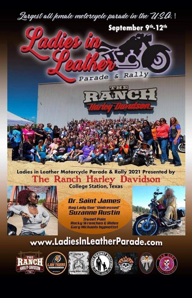 Ladies In Leather Parade and Rally