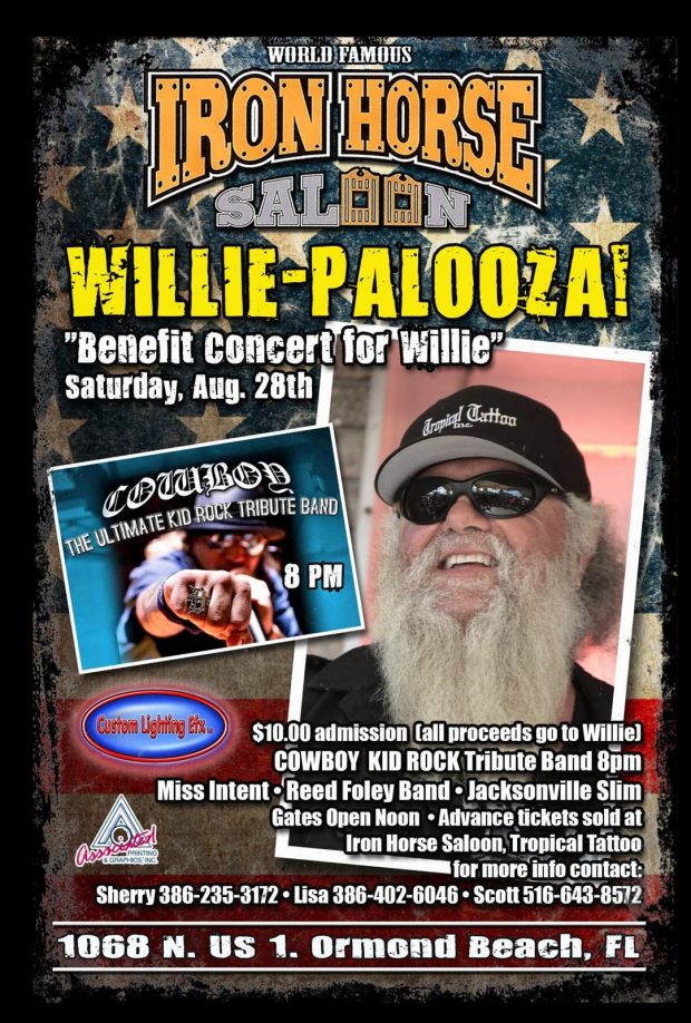 WILLIE-Palooza Music Festival (Featuring COWBOY, tribute to Kid Rock)