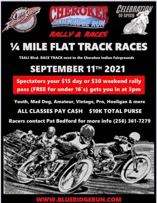 ¼ Mile Flat Track Races Powered by One Feather Racing