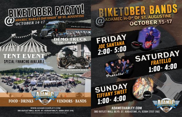 Biketober Party at Adamec Harley-Davidson of St. Augustine