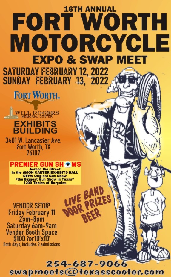 16th Annual Fort Worth Motorcycle Expo & Swap Meet