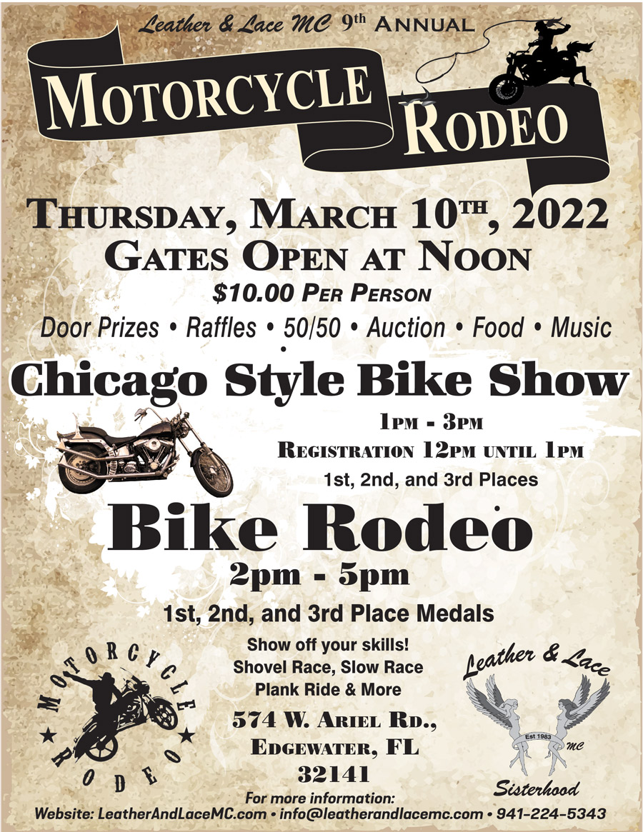 Leather & Lace MC Bike Rodeo and Bike Show