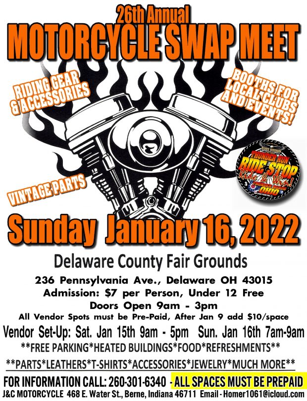 Delaware, Ohio Motorcycle Swap Meet