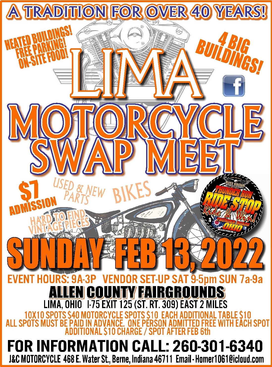 Lima , Ohio Motorcycle Swap Meet