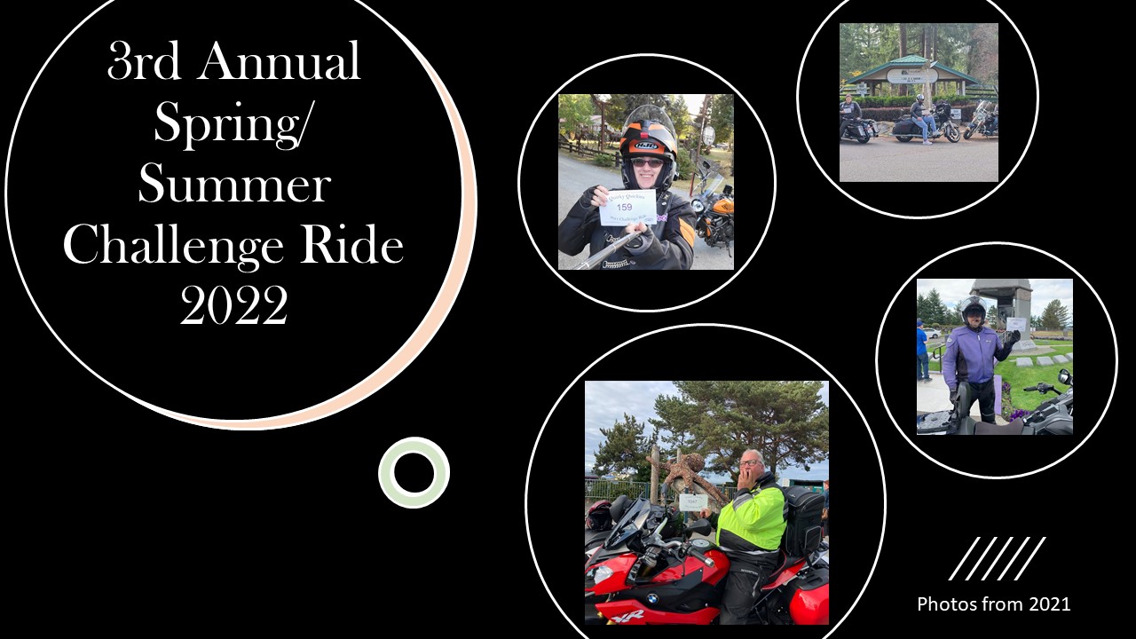 3rd Annual Spring/Summer Challenge Ride