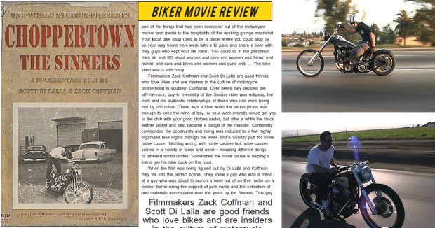 Choppertown The Sinners – Biker Movie Review