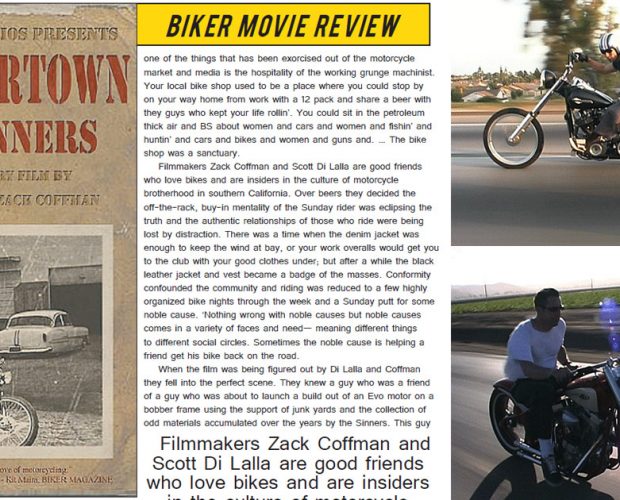 Choppertown The Sinners – Biker Movie Review