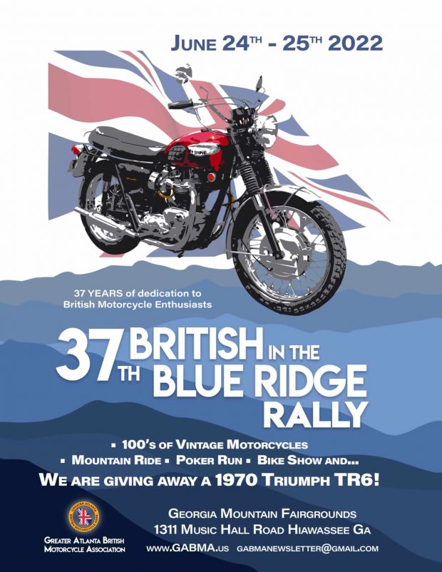 37th British in the Blue Ridge Rally – Greater Atlanta British Motorcycle Association