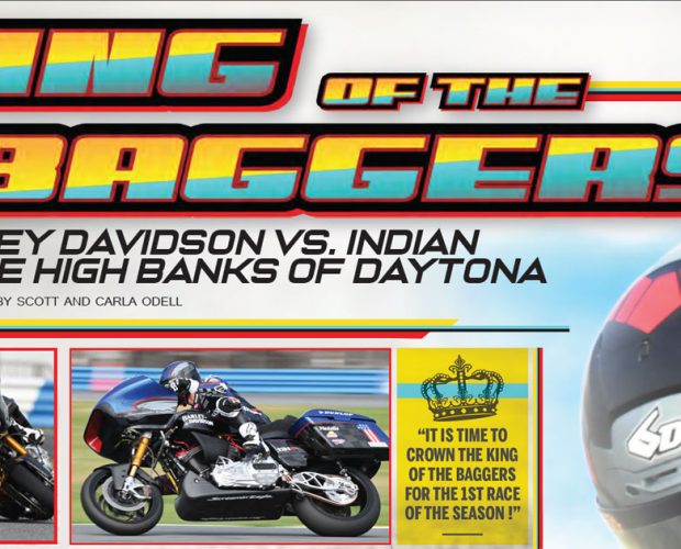 King of the Baggers – Harley-Davidson vs. Indian on the High Banks of Daytona