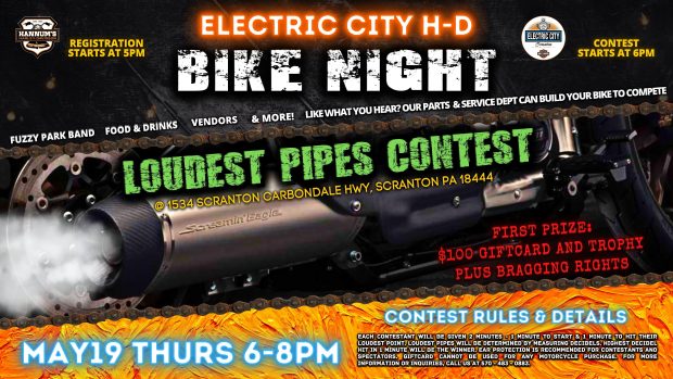 Electric City H-D: Bike Night – Loudest Pipes Contest