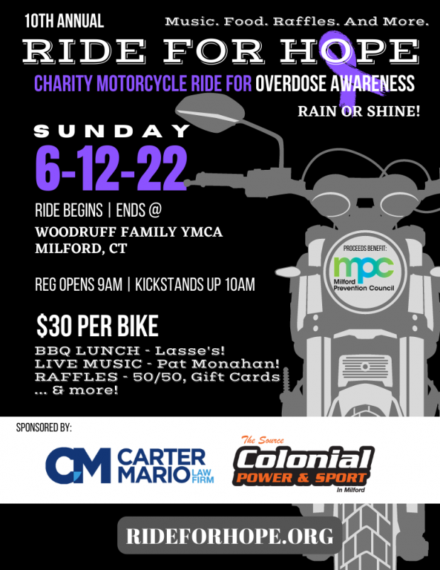 10th Annual Ride for Hope – Break the Cycle of Addiction