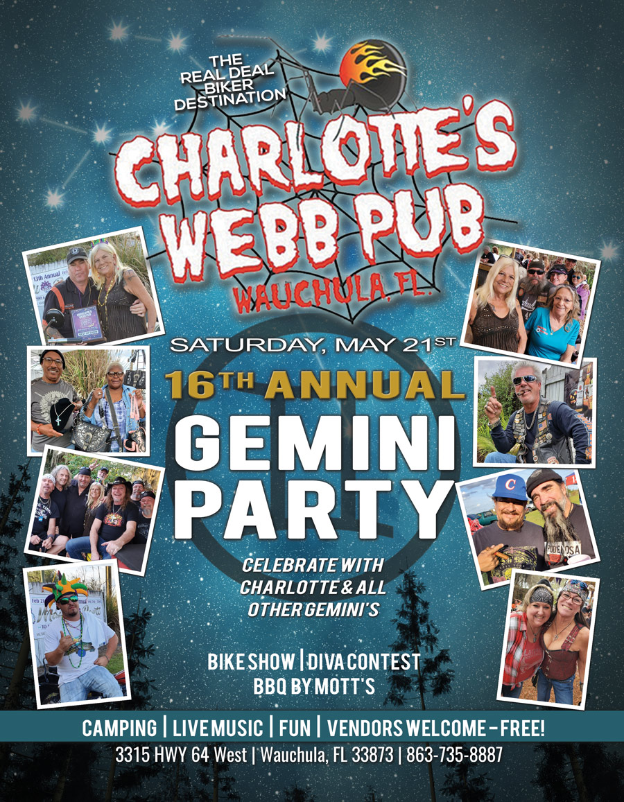 Charlotte's Webb Pub 16th Annual Gemini Party