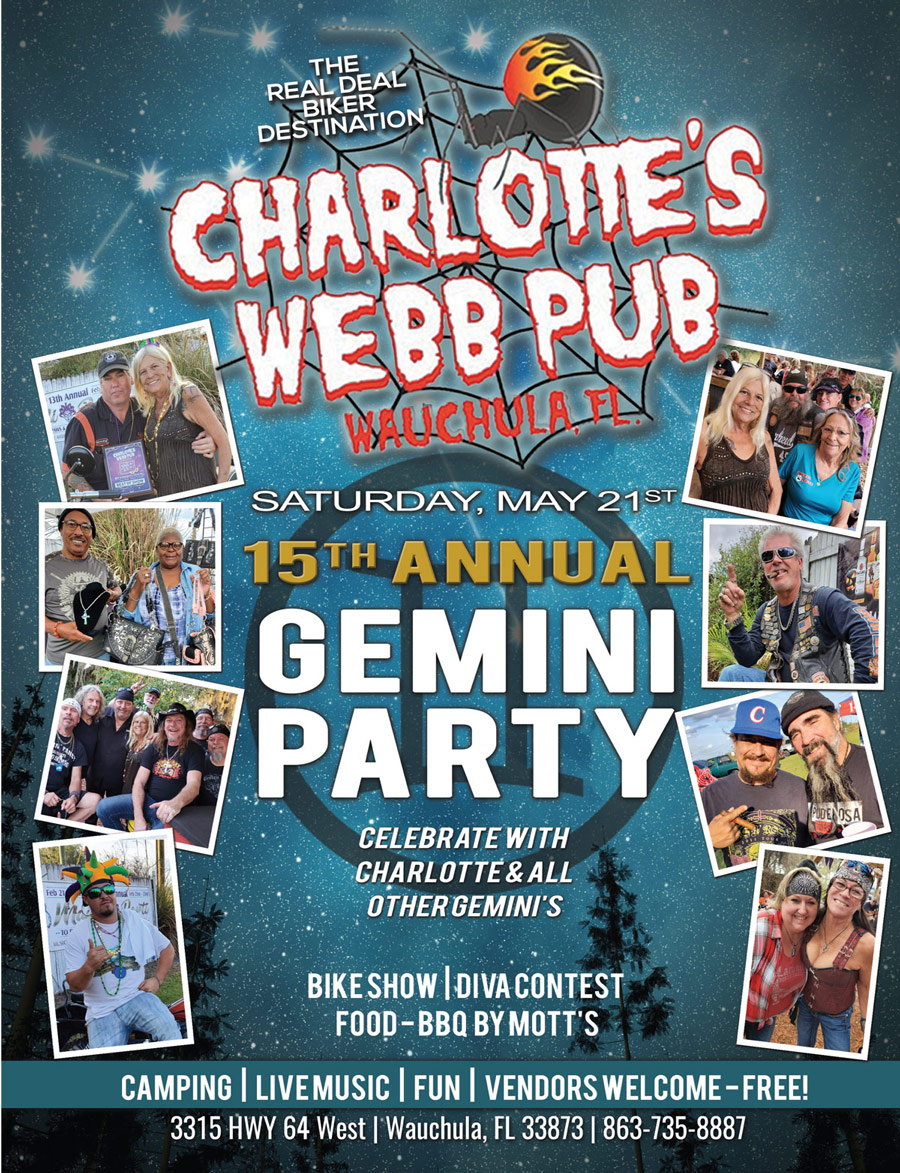 Charlotte's Webb Pub 15th Annual Gemini Party