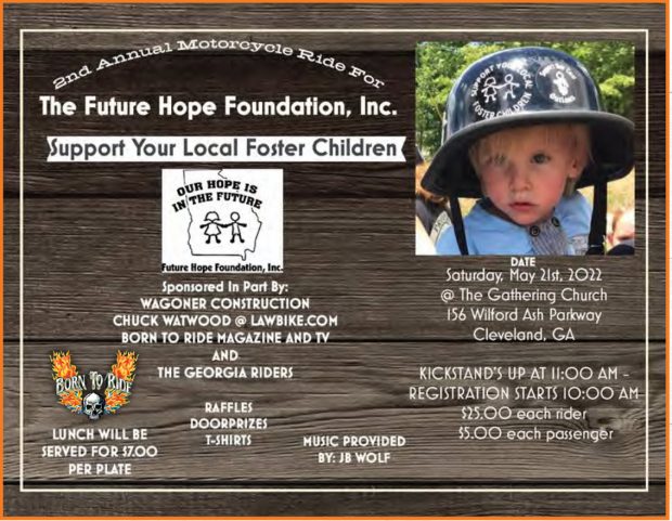2nd Annual Motorcycle Ride for The Future Hope Foundation, Inc.