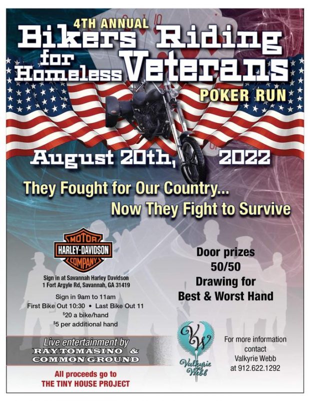 4th Annual Bikers Riding For The Homeless Veterans