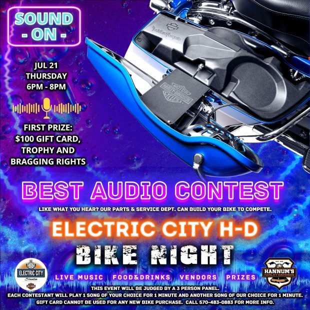 Electric City H-D Bike Night – BEST AUDIO CONTEST