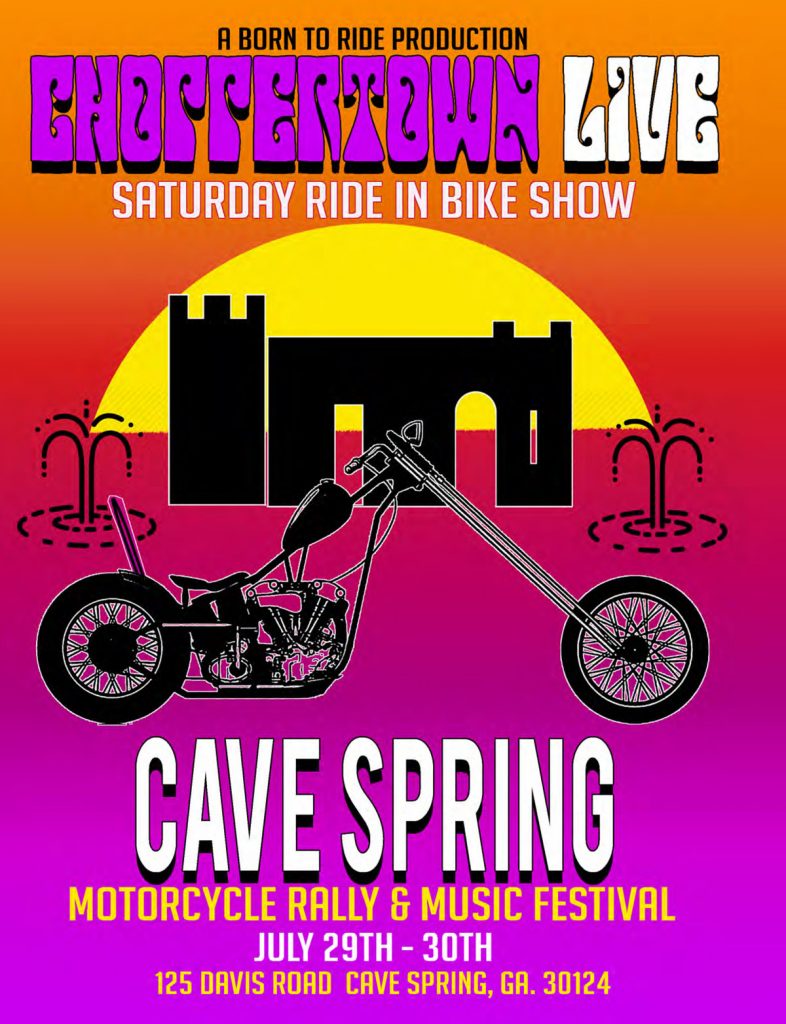 Cave Spring Born To Ride Motorcycle Magazine Motorcycle TV, Radio