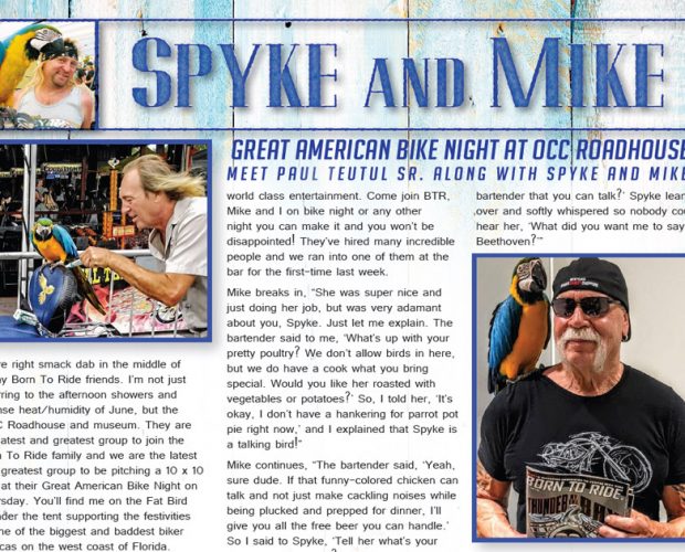 Great American Bike Night at OCC Road House – Meet Paul Teutul Sr. along with Spyke and Mike
