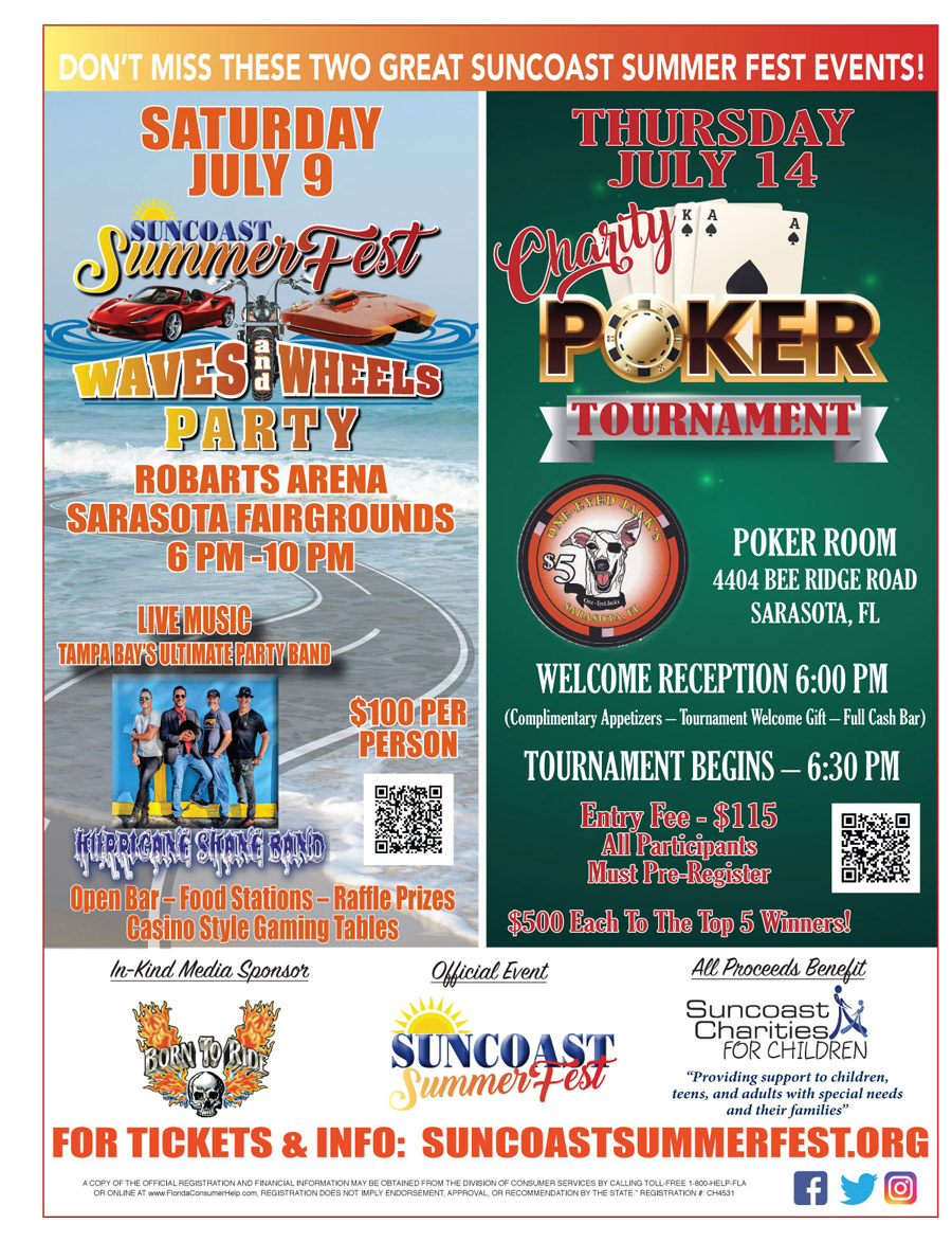 Suncoast Summer Fest Waves and Wheels Party