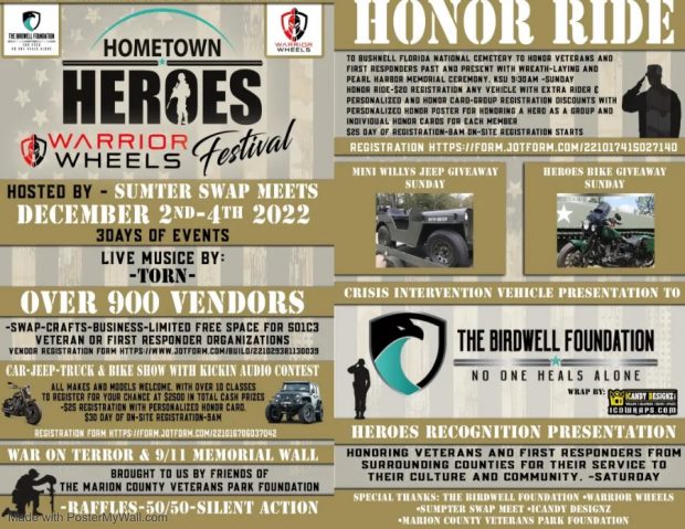 Hometown Heroes & Warrior Wheels Festival