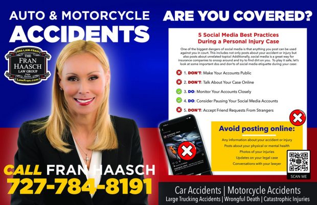 Motorcycle or Car Accident Injury? – Why you shouldn’t be so social about it!